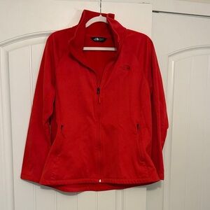 The North Face Women's Vibrant Red Fleece Jacket